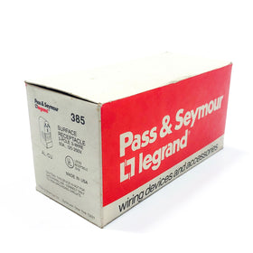 385 Pass & Seymor Surface Receptacle, 3-Pole, 3-Wire, 50 Amp, 125/250 VAC - 0