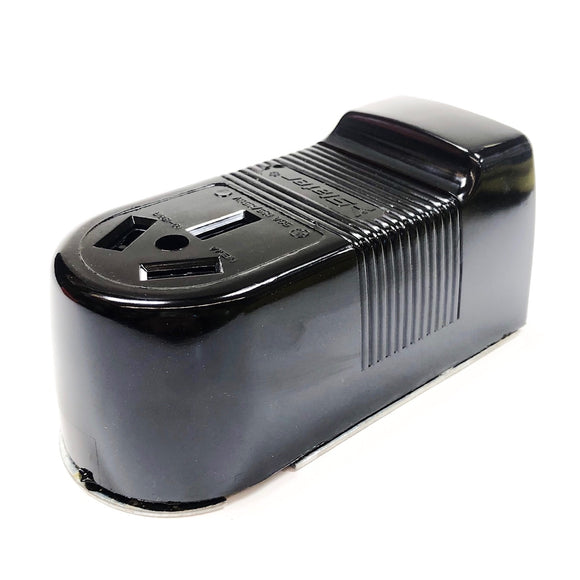 385 Pass & Seymor Surface Receptacle, 3-Pole, 3-Wire, 50 Amp, 125/250 VAC