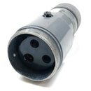 3913 Russellstoll Connector, 2-Wire, 3-Pole-3