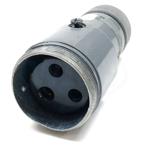 3913 Russellstoll Connector, 2-Wire, 3-Pole
