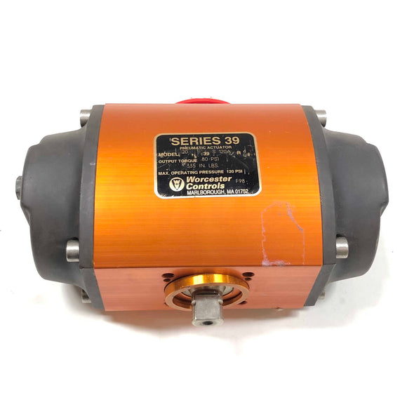 39 Worcester Controls Pneumatic Actuator, 80 PSI, 335 in LBS