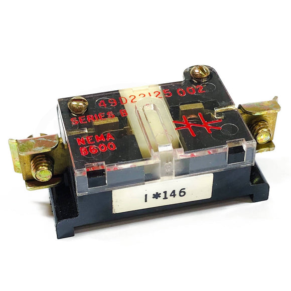 3A092 Furnas Accessory Auxiliary Interlock, 1 NC, 1 Mounting Screw