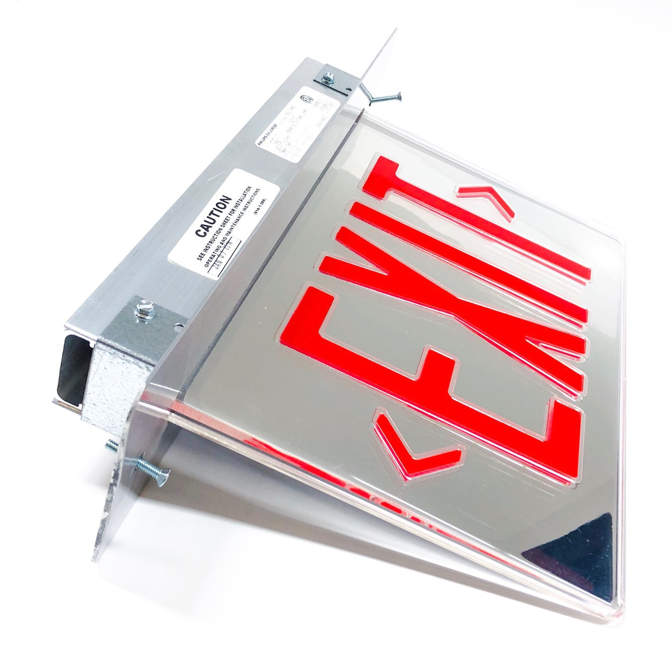 T45VL1RMAD Philips LED Exit Sign, Red | Witmer Motor Service