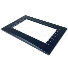 TPMC-9L-FPB-T Crestron No-button Faceplate for TPMC-9L, Black Textured