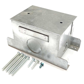 741D Galvanized Steel Floor Box Concrete Tight