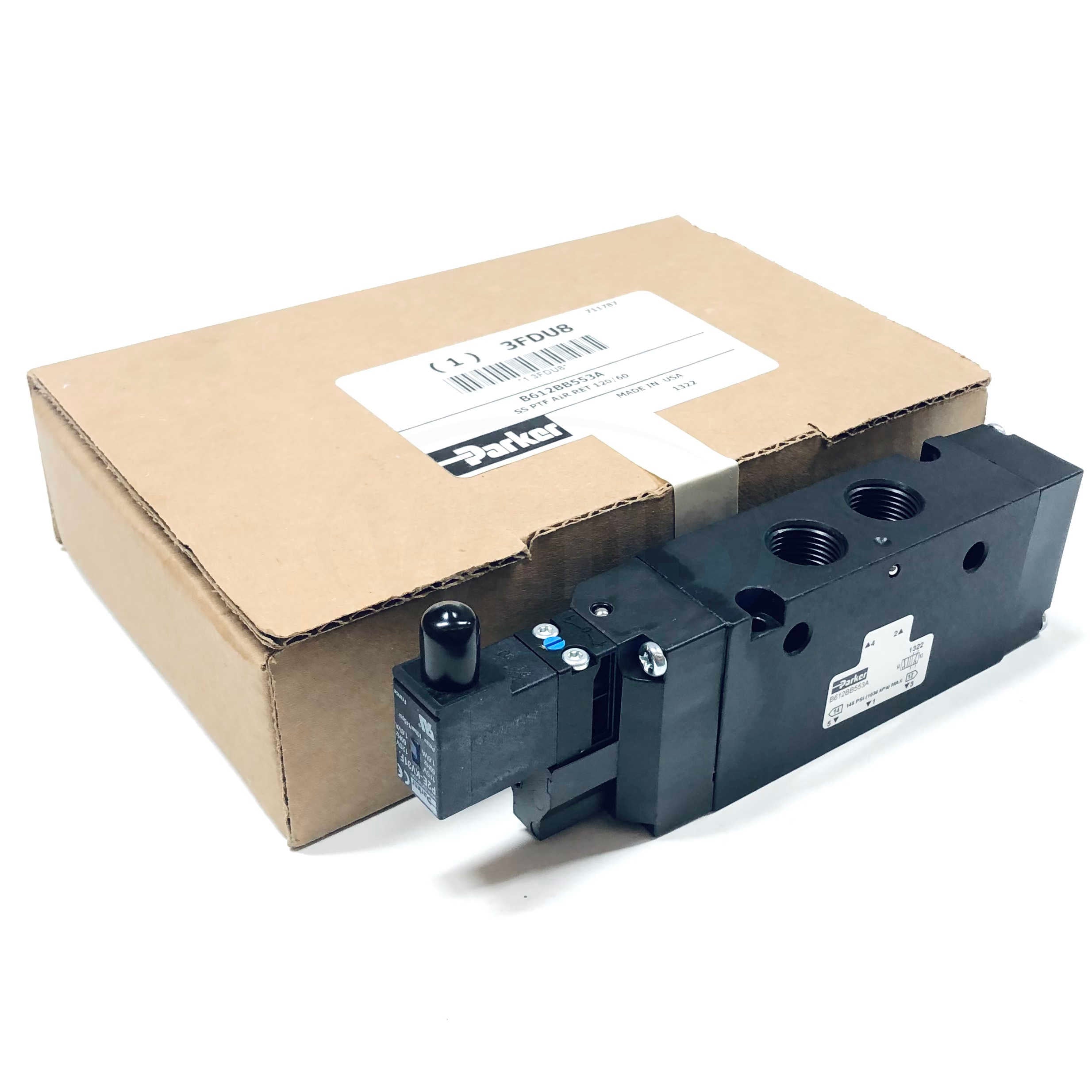 3FDU8 Parker Hannifin Solenoid Valve