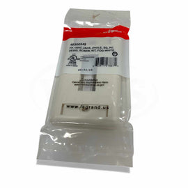 40300548 Legrand Trac Jack Fog White Faceplate