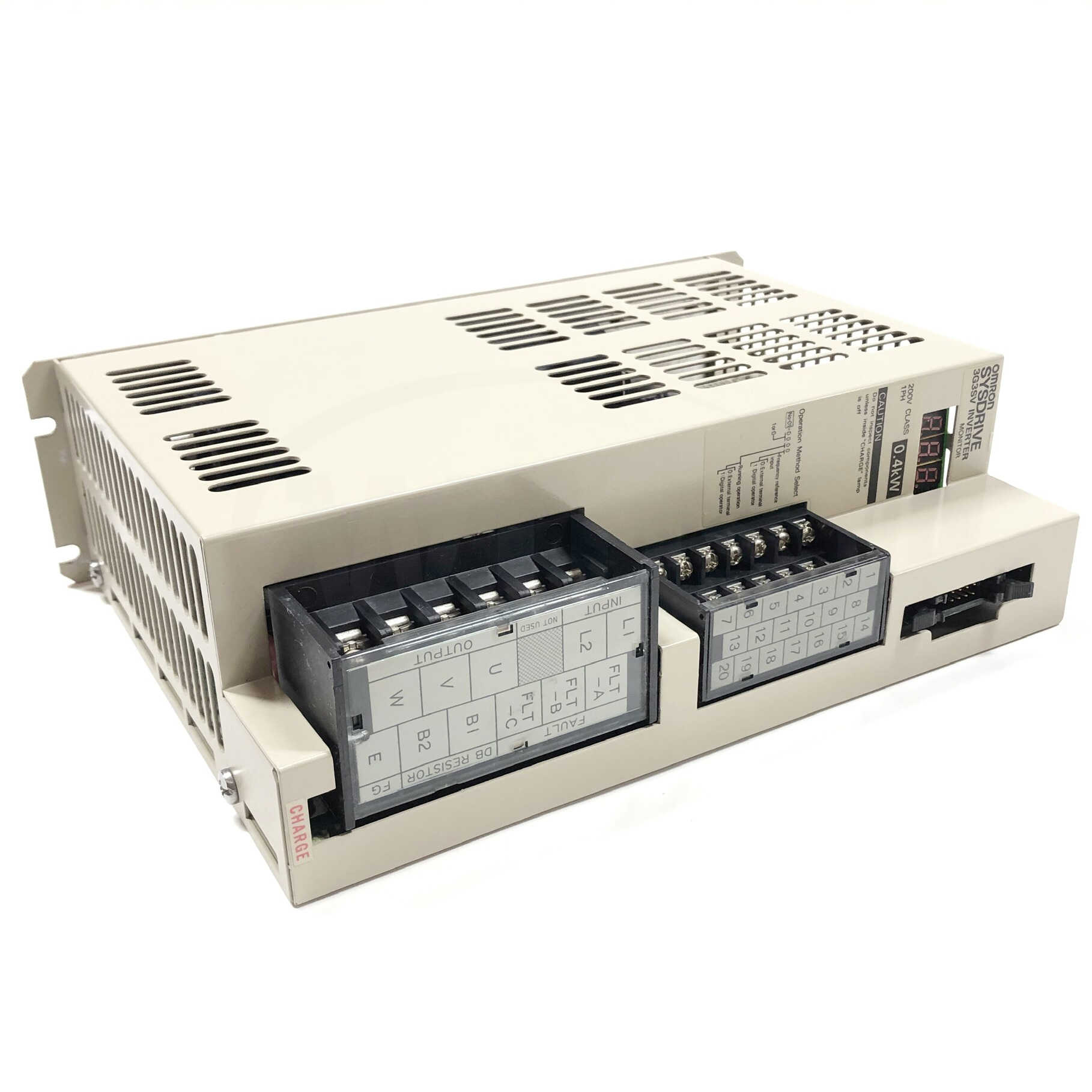 3G3SV-BB004-E Omron Inverter Drive, 200V, 50/60Hz, 6.5A, 0.4kW - 0