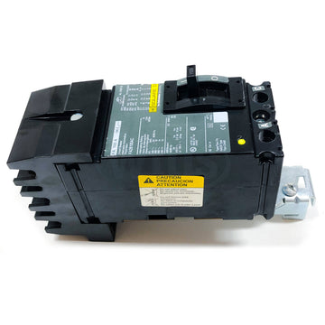FA26100AC Square D Molded Case Circuit Breaker, 2 Pole, 600VAC 100 Amps