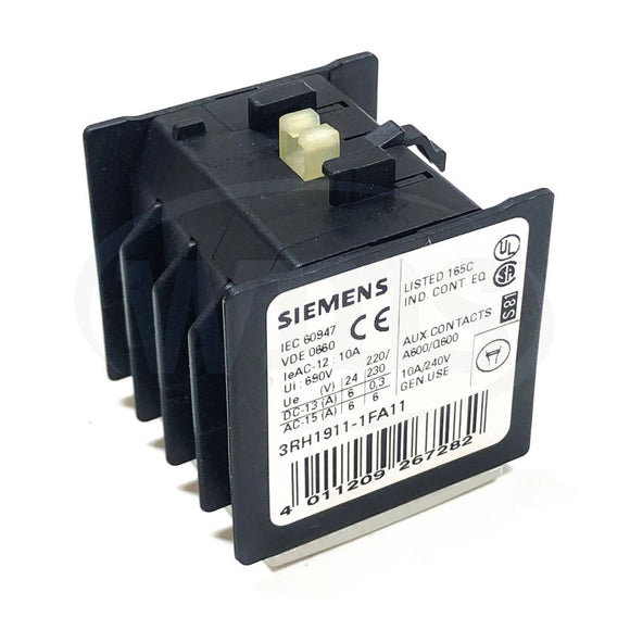 3RH1911-1FA31 Siemens Auxiliary Switch Block
