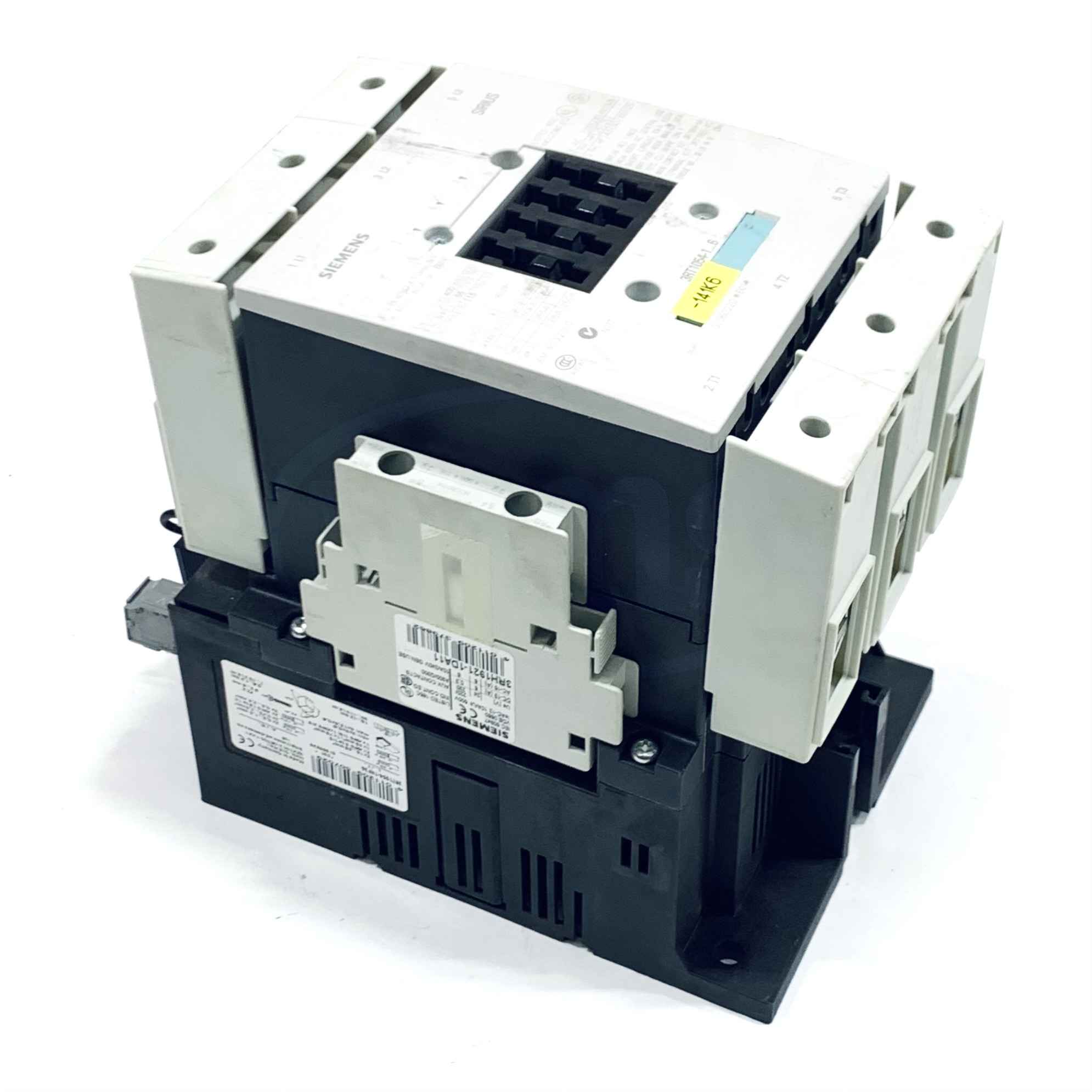 3RT1054-1NF36 Siemens Sirius Contactor, 115A, 55kW, 400V