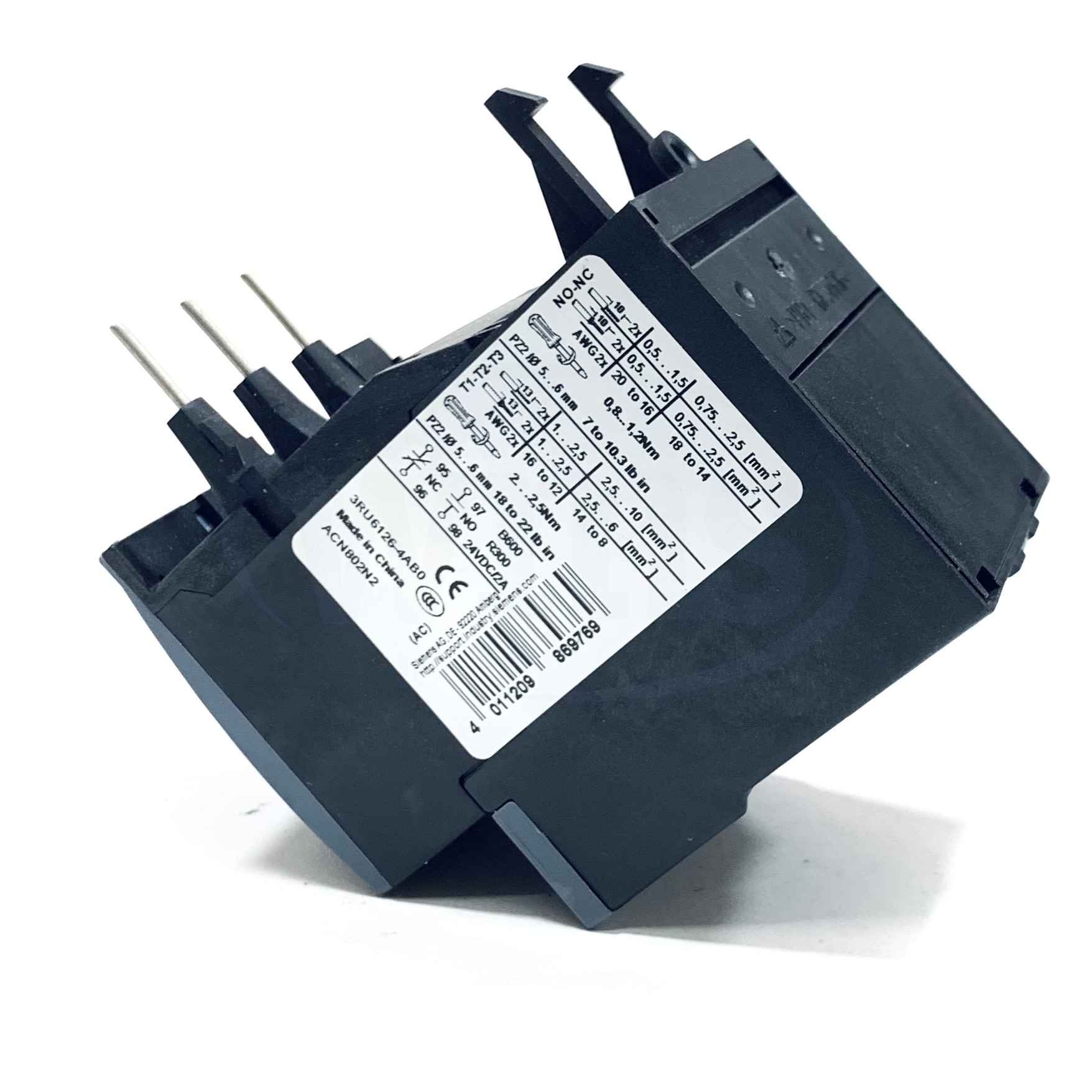 3RU6126-4AB0 Siemens Thermal Overload Relay