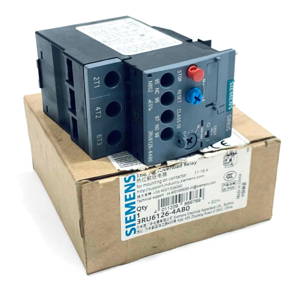 3RU6126-4AB0 Siemens Thermal Overload Relay