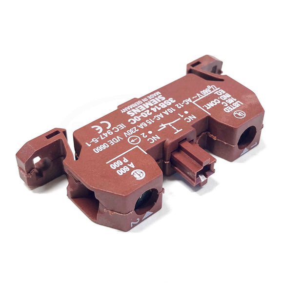 3SB1420-0C Siemens Contact Block, 10A, 230V