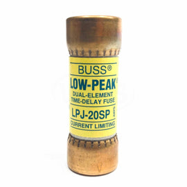 LPJ-20SP Bussmann Low-Peak Dual Element Time-Delay Fuse