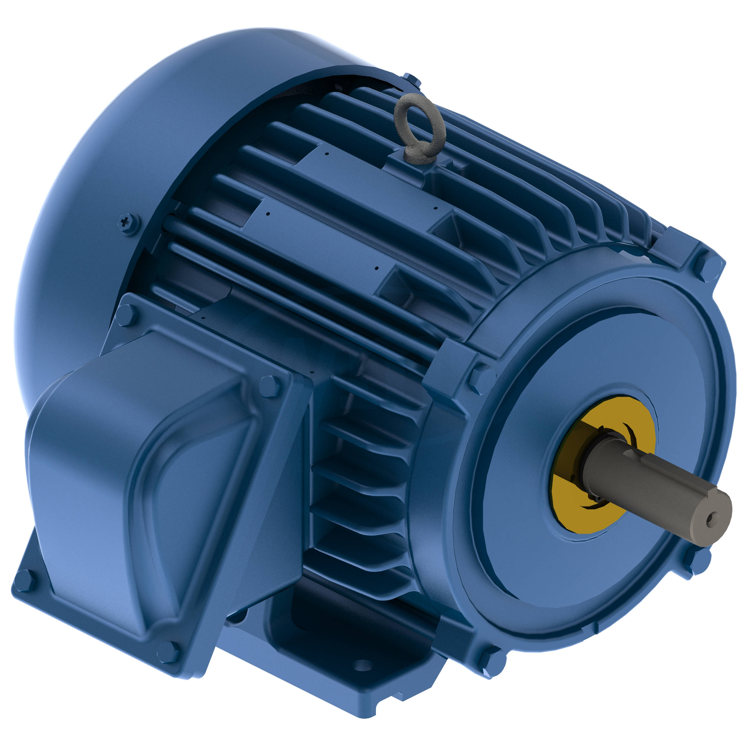 XP0018 Teco-Westinghouse 1HP Explosion Proof Electric Motor, 900 RPM ...
