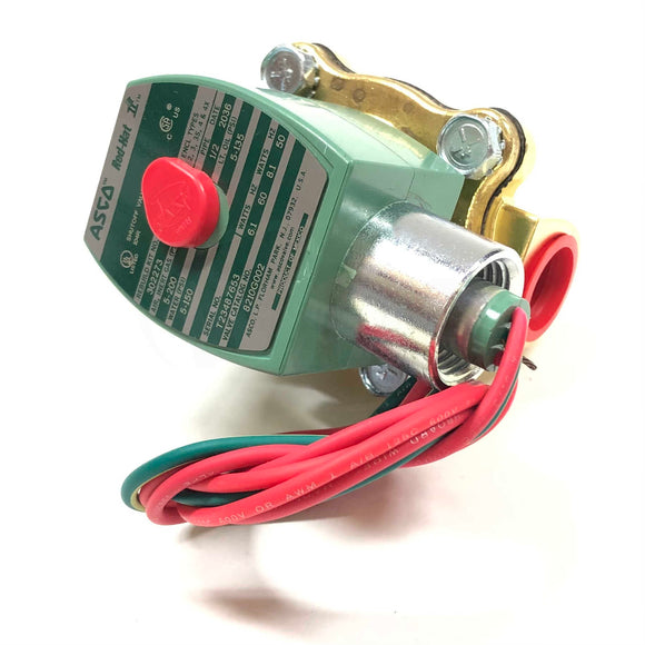 3UK51 ASCO 1/2" Solenoid Valve, 120V, 50/60Hz