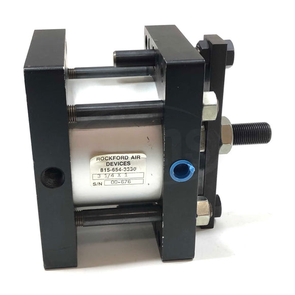 3 1/4 X 1 Rockford Air Devices  Pneumatic Air Cylinder