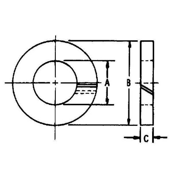 John Deere 4004125 Back Up Ring