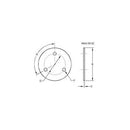 John Deere 4012817 Washer Retainer-4