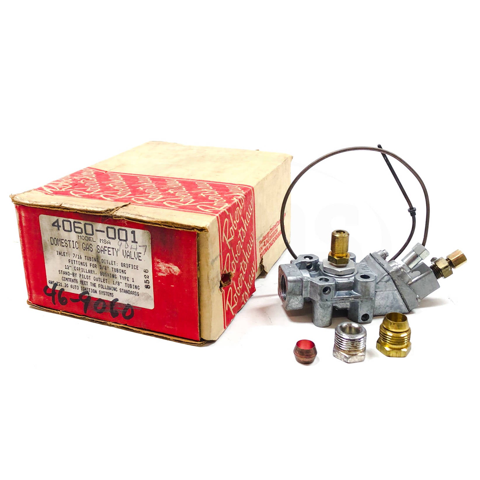 4060-001 Robertshaw Domestic Gas Safety Valve, MSA