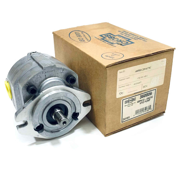 40PH12-DACSC Cross Hydraulic Pump Motor, 360006