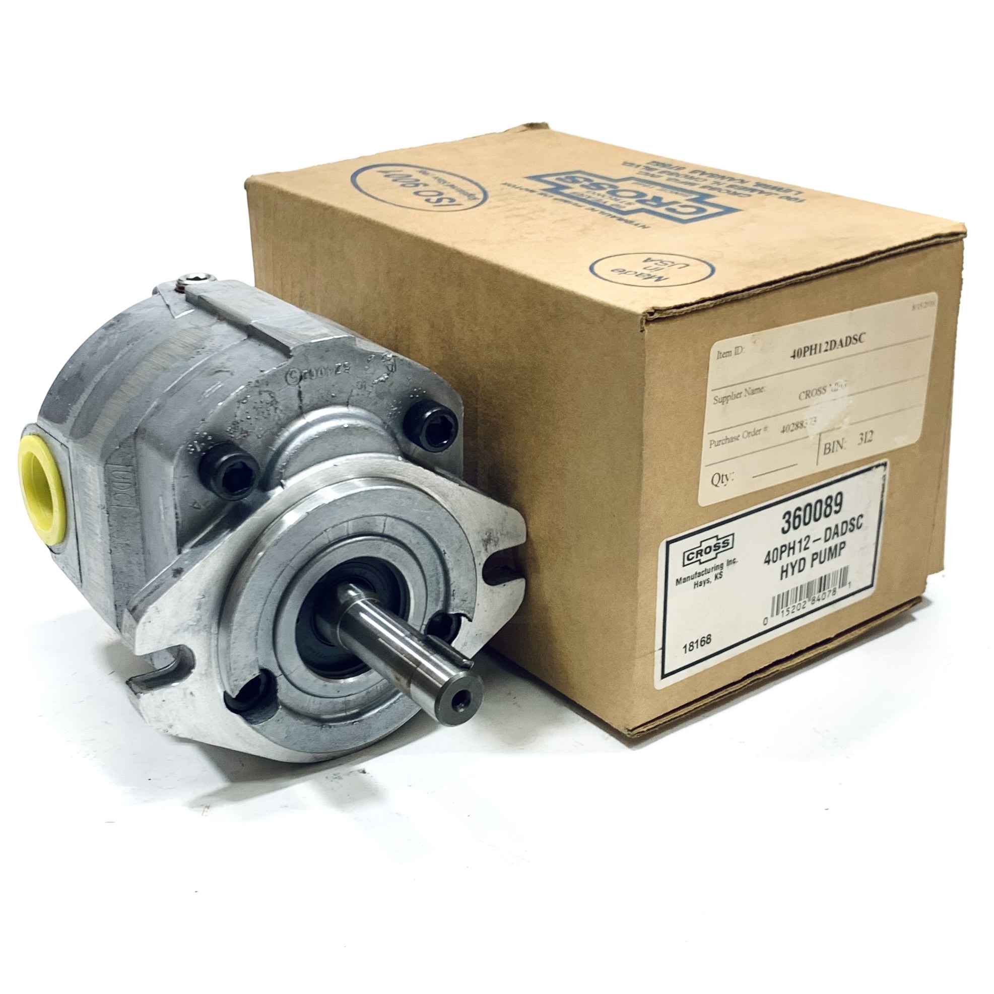 40PH12-DADSC Cross Hydraulic Pump Motor, 360089