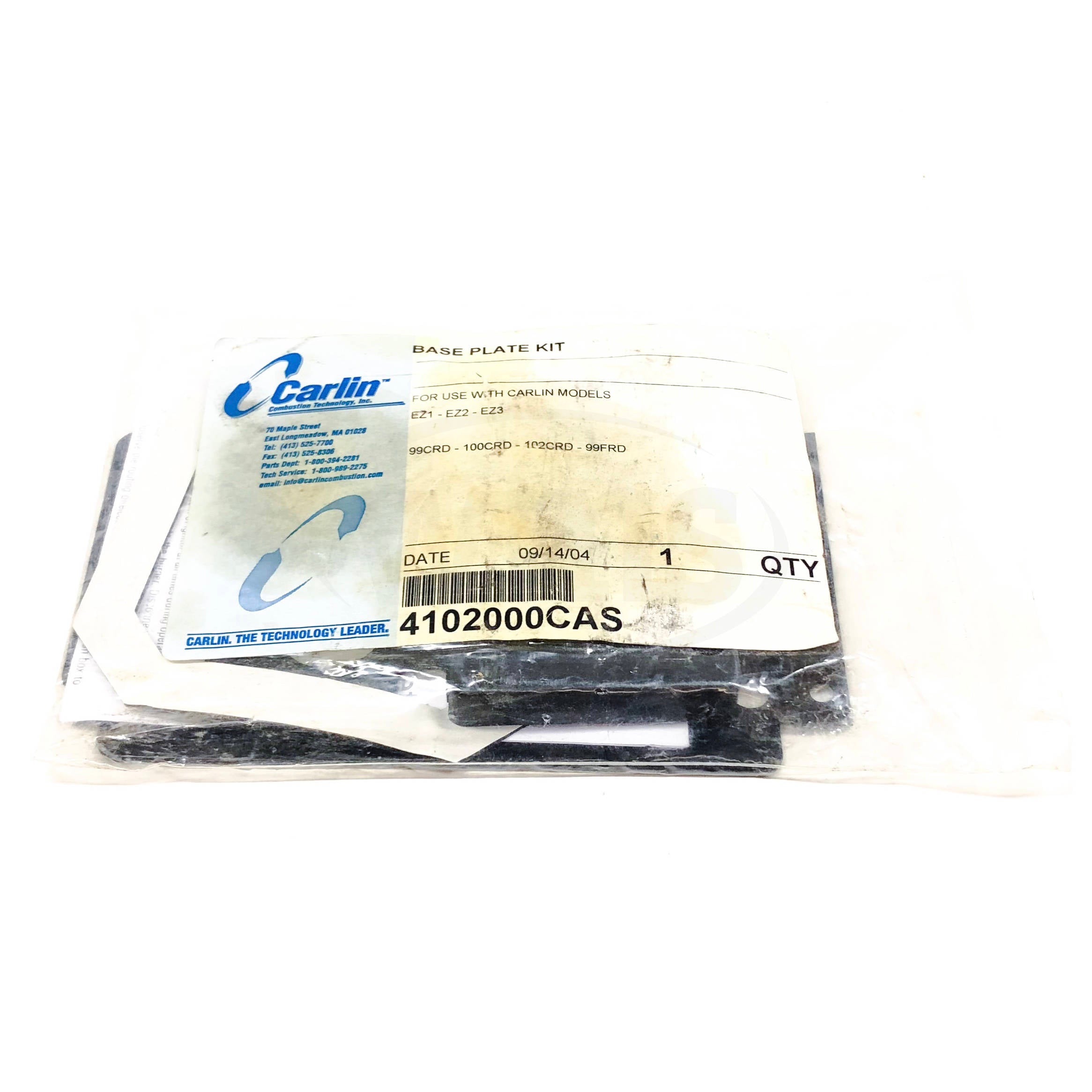 4102000CAS Carlin Base Plate Kit