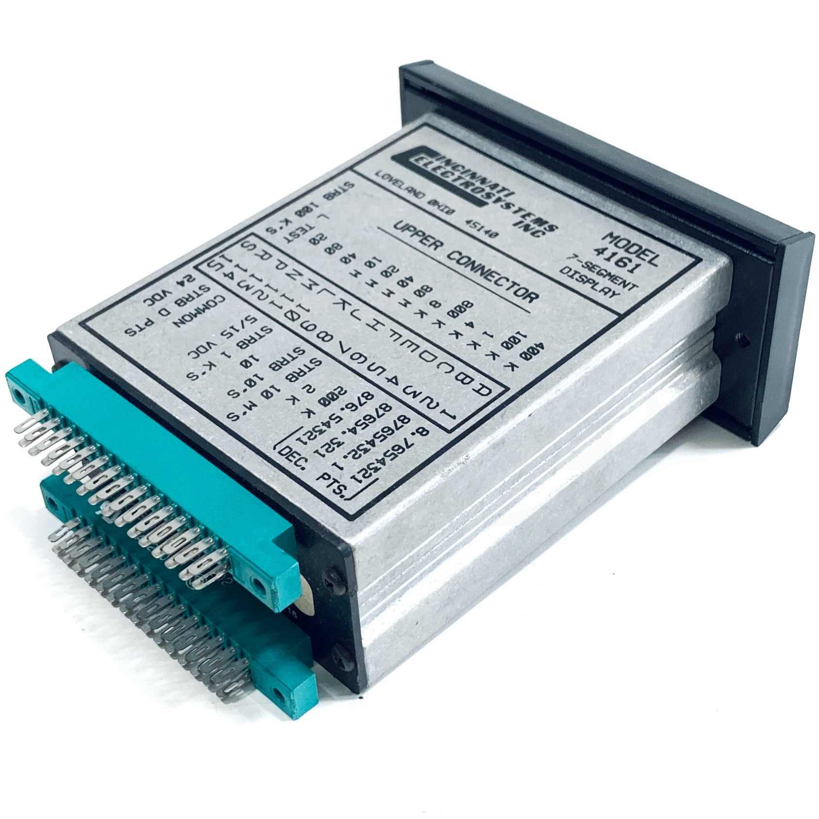 4161-6-24 Cincinnati Electrosystems 7-Segment Display Digital Panel - 0