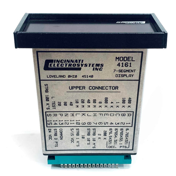 4161-6-24 Cincinnati Electrosystems 7-Segment Display Digital Panel