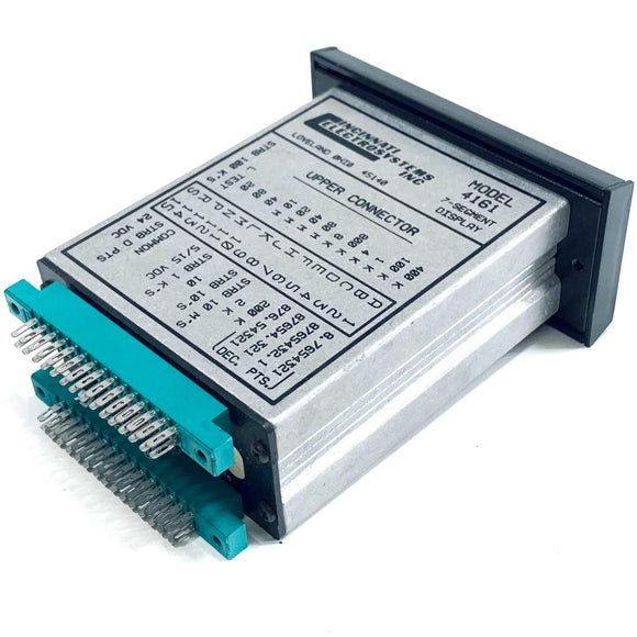 4161-6-24 Cincinnati Electrosystems 7-Segment Display Digital Panel