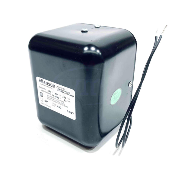 421-430 Allanson Ignition Transformer Ducane, 120V, 60Hz
