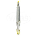 43408 Morse Center Cutting End Mill, 9/64"-2