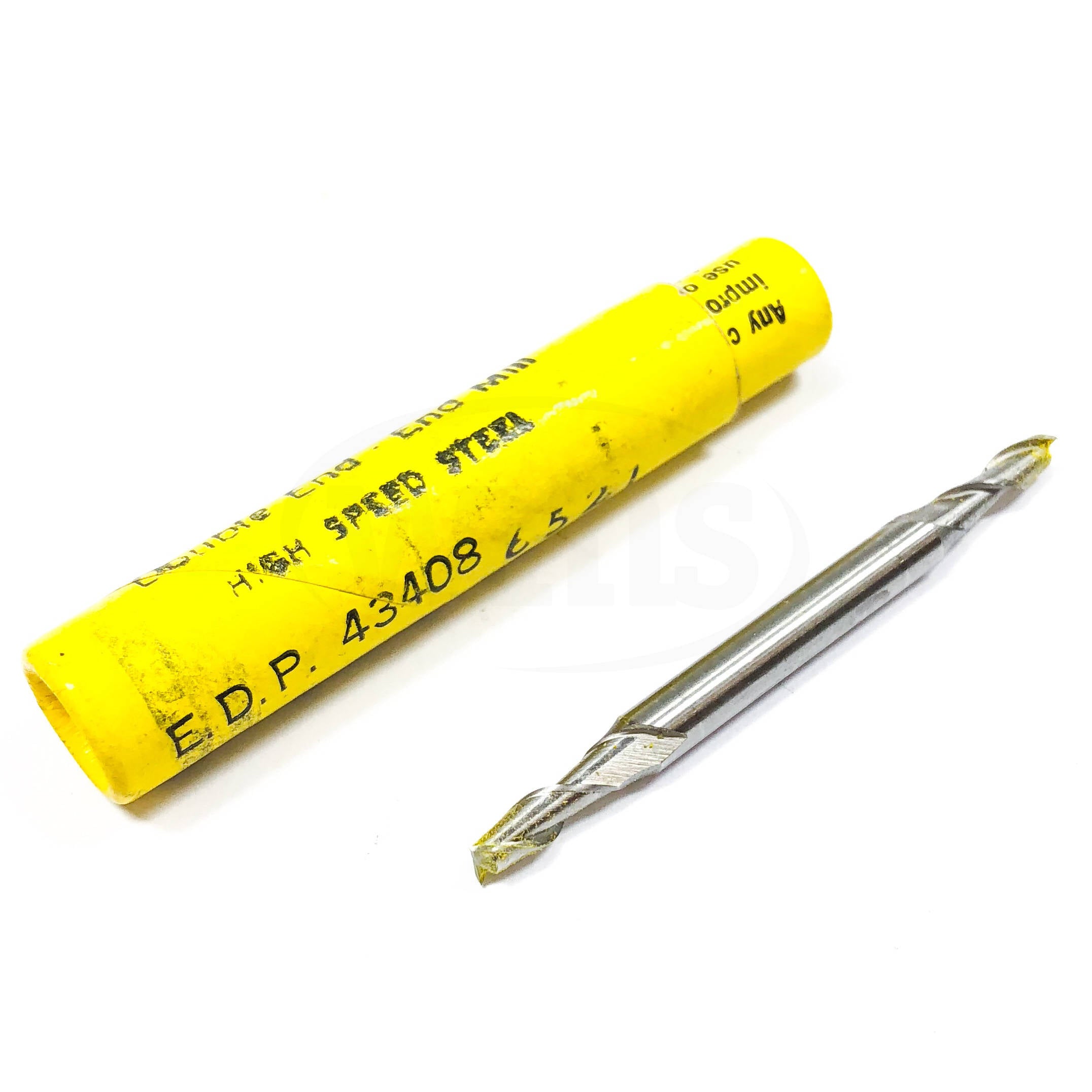 43408 Morse Center Cutting End Mill, 9/64"