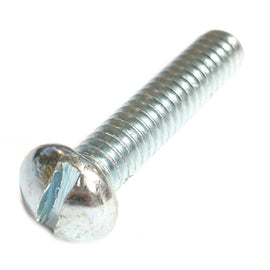 61202 Midwest #12-24 x 1" Slotted Head Machine Screw