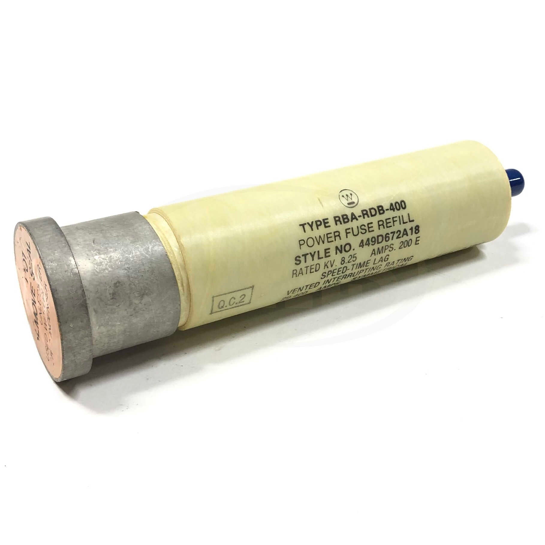 449D672A18 Westinghouse Power Fuse Refill