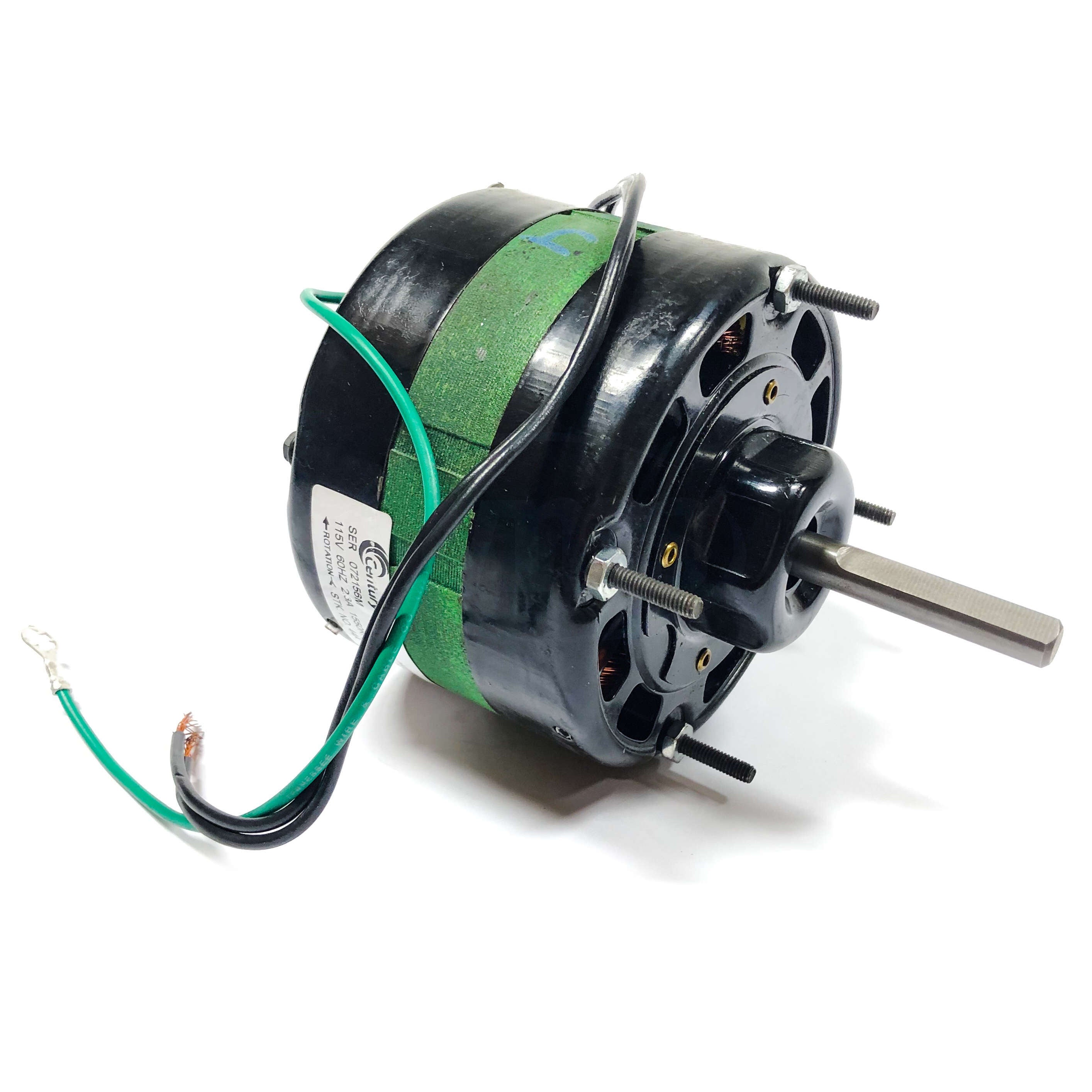 44A Century 1/15HP Shaded Pole Electric Motor, 1550RPM