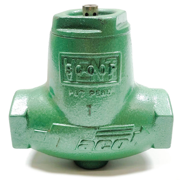 451-2 Taco Air Scoop Vent, 1" NPT Connections