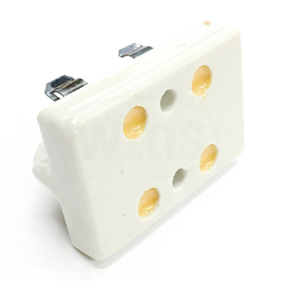 Buss 4575 Double Porcelain Fuse Block