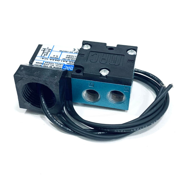 45A-AA1-DDAA-1CA Mac Solenoid Valve 110-120 V AC, 50/60 HZ, 4 Port Body, 1/8 Npt