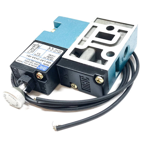 45A-LAC-DAAA-4BA Mac Valves Inc. Solenoid Valve, 120 V/60 Hz, 110 V/50 Hz, 5.4W