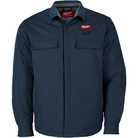 M103U-21S Milwaukee M12 Heated Shirt Jacket Kit, Blue, Small