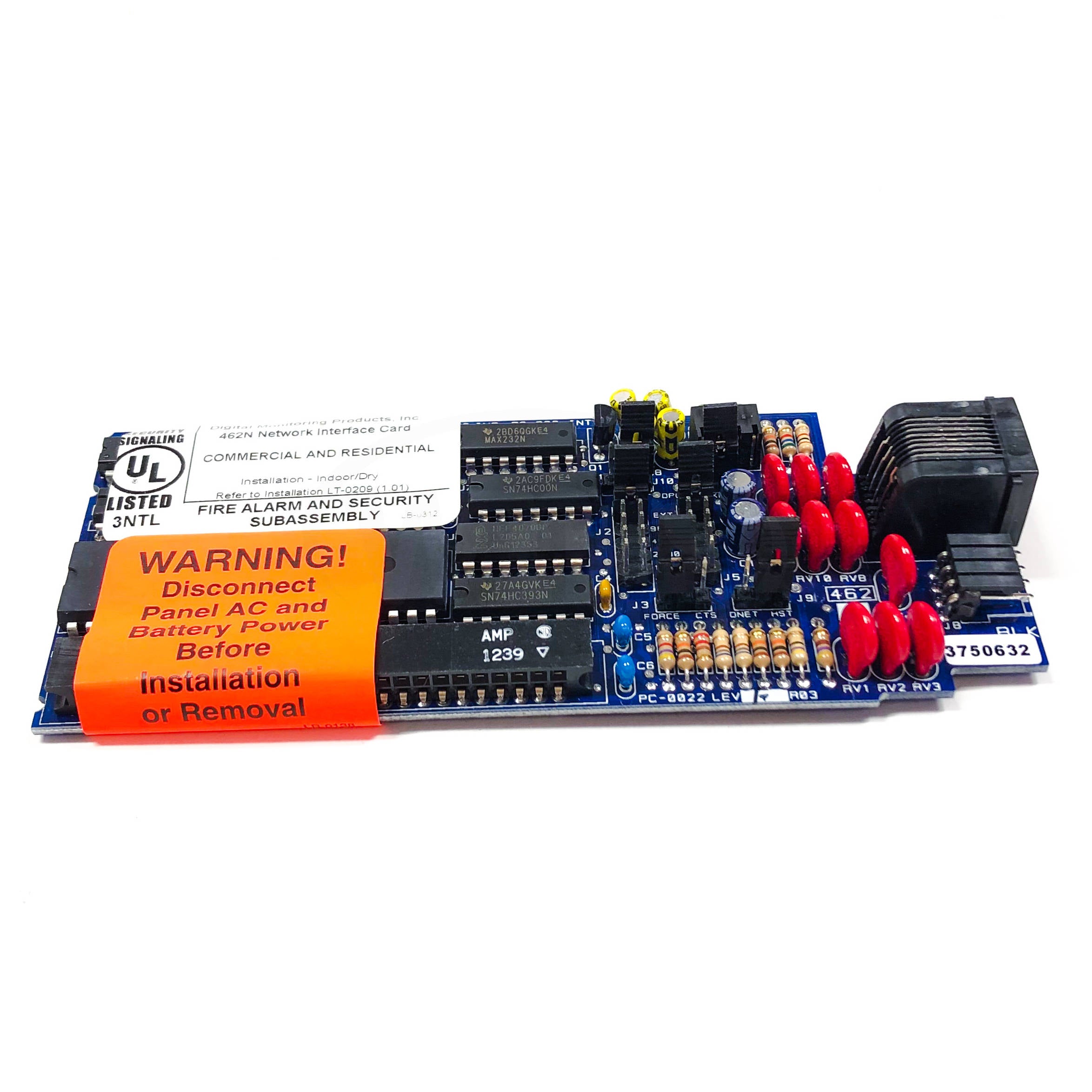 462N-DC Digital Monitoring Products Network Interface Card - 0