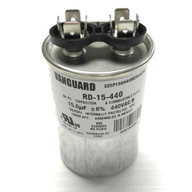 RD-15-440 Vanguard Run Capacitor, 440 Vac, 15 ?F