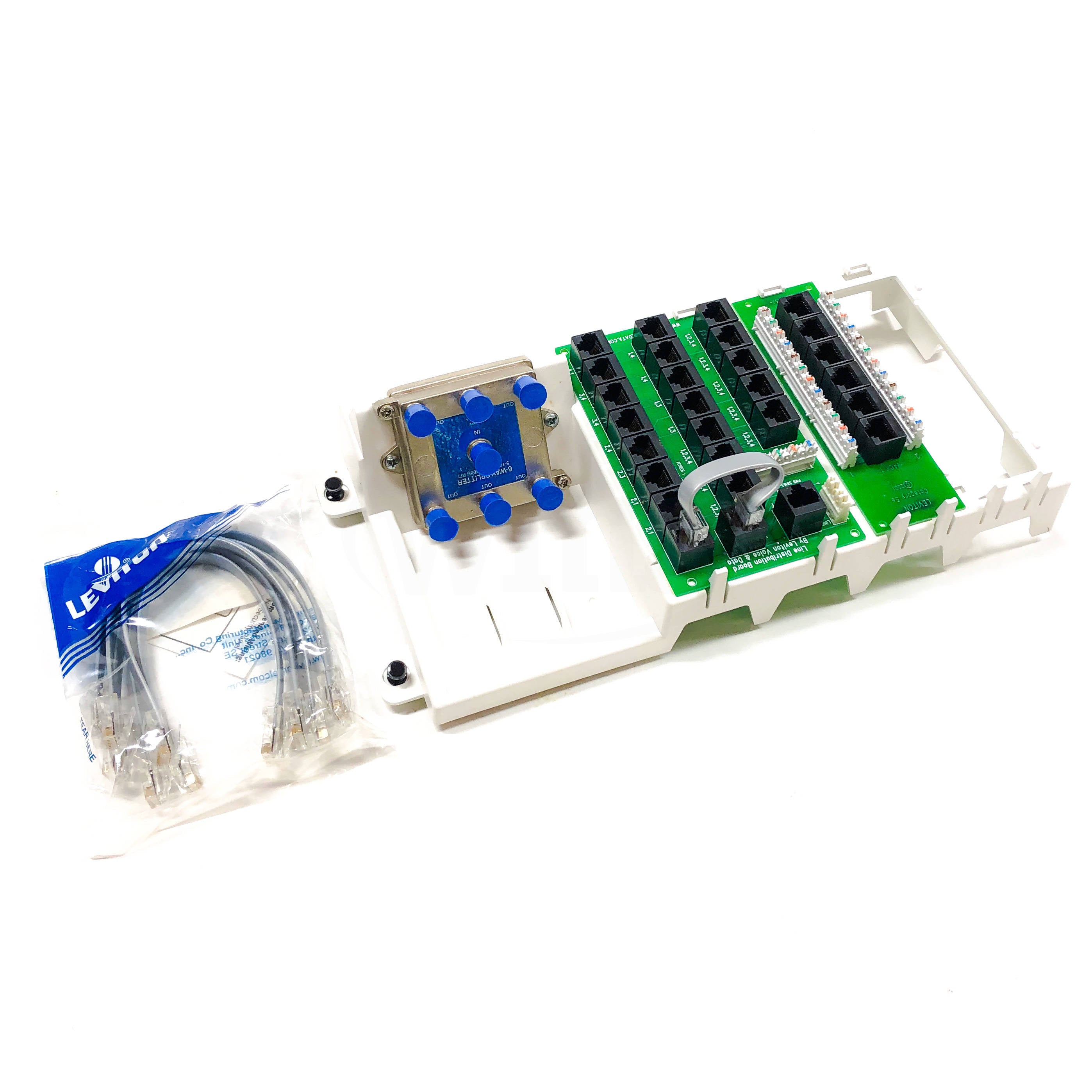 47603-AHT Leviton Advanced Telephone & Video Panel - 1Ghz