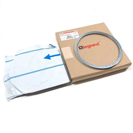 8CT2AA Legrand/Wiremold 8" Poke-Thru Flush Brushed Aluminum Cover Assembly