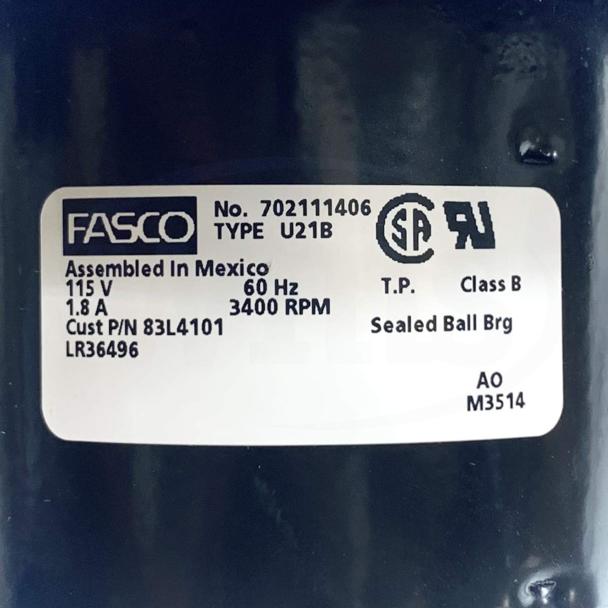47M55 Lennox Draft Inducer Assembly