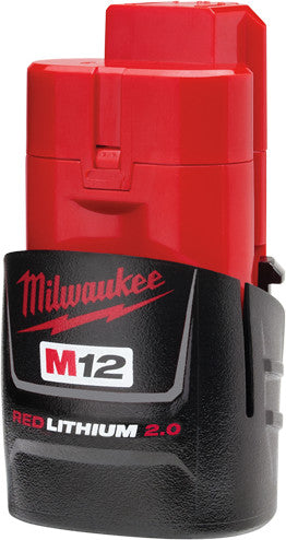 48-11-2420 Milwaukee M12 Redlithium 2.0 Ah Compact Battery