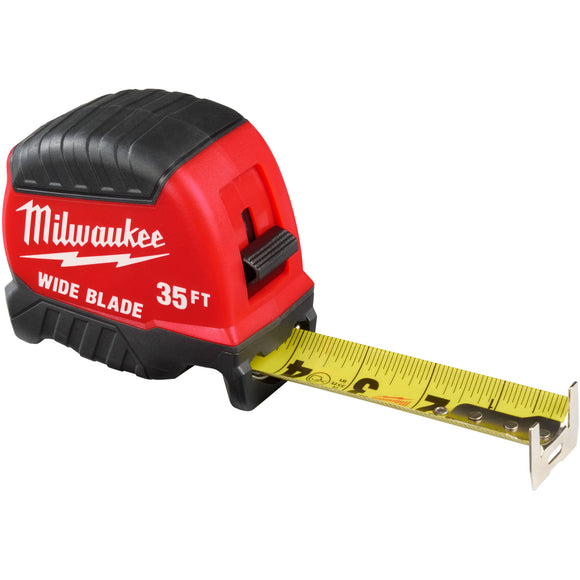 48-22-1235 Milwaukee 35ft Wide Blade Tape Measure