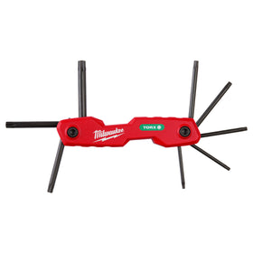 48-22-2184 Milwaukee 8-Key Folding Hex Key Set - Torx